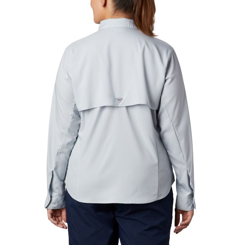 Camasa Columbia PFG Tamiami II Long Sleeve Dama Gri Deschis | Plus Size GKA70M8Z1